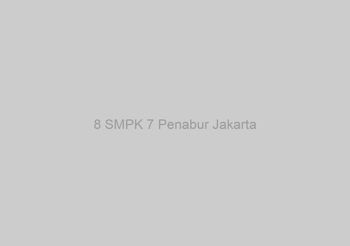 8 SMPK 7 Penabur Jakarta